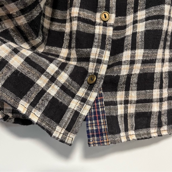 Free People | Plaid Button Up Shirt - Picture 4 of 14